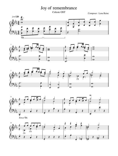 Celeste OST - Joy of remembrance