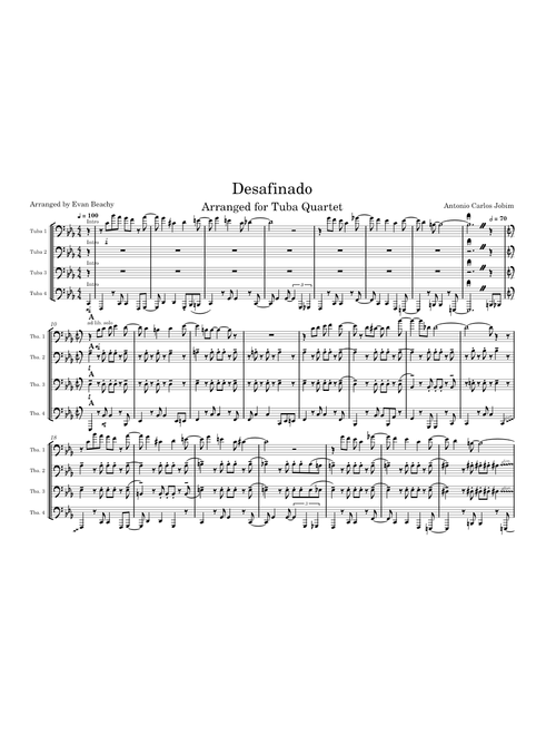 Desafinado – Antônio Carlos Jobim