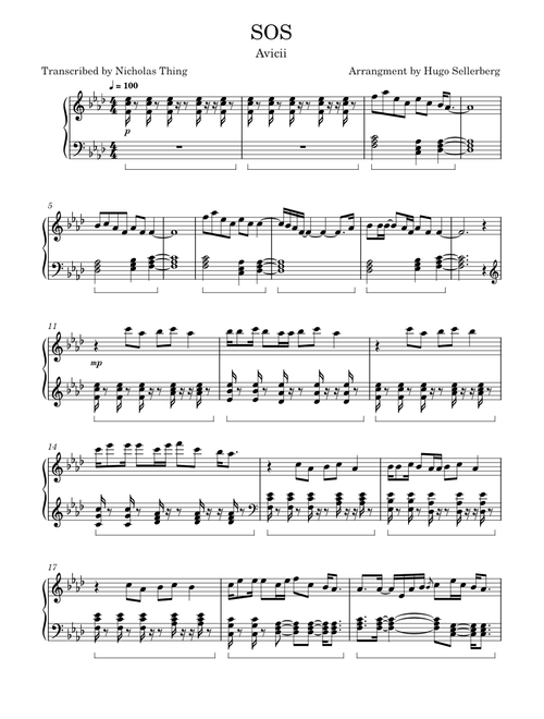 Sos – Avicii (pedal)