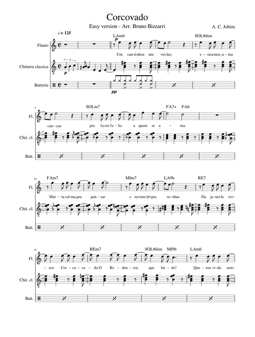 Corcovado – Antônio Carlos Jobim