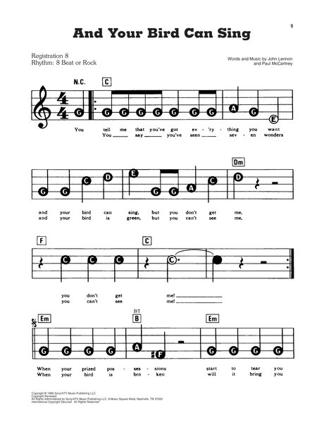 Discover The Beatles Complete Scores by the Beatles on MuseScore