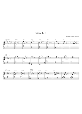 Free Trioon by Ryuichi Sakamoto sheet music | Download PDF or