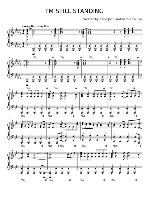I'm Still Standing - Elton John