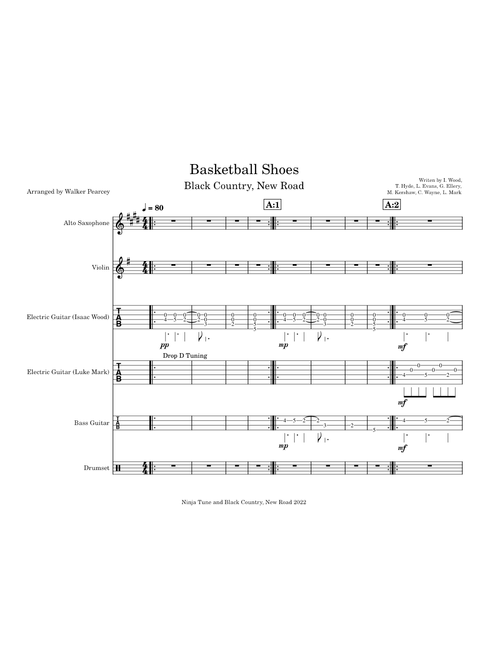Basketball Shoes – Black Country, New Road