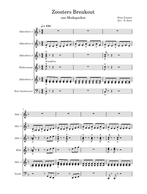 Zoosters Breakout – Hans Zimmer