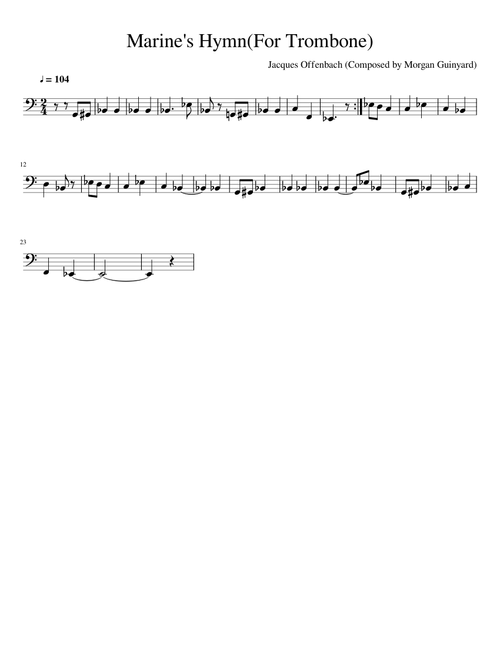 Marine's Hymn