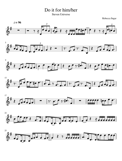 Steven Universe - Do it for him/her (Violin)