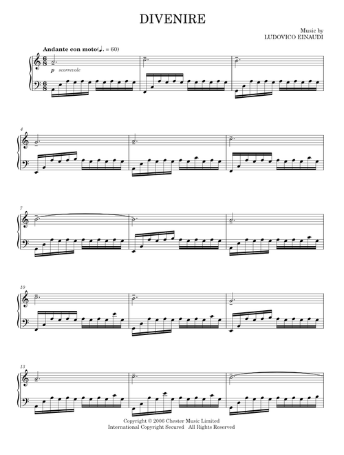 Divenire - Ludovico Einaudi (Piano Solo)
