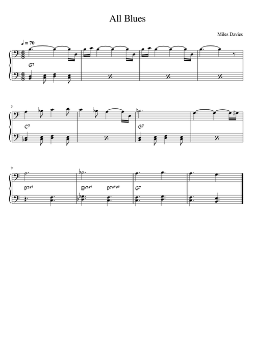 All blues – Miles Davis All_Blues_bass clef