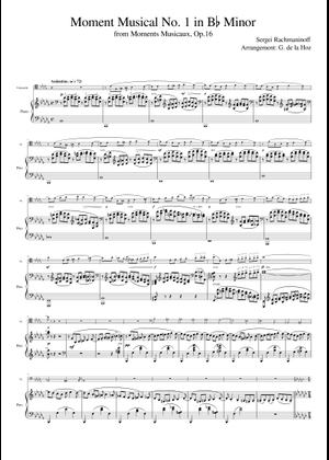 Sergei Rachmaninoff - Moments Musicaux Op. 16 No. 4 in E Minor