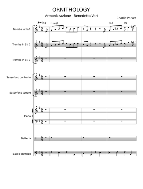 Ornithology - Charlie Parker