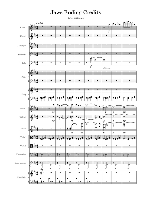 Jaws - end titles – John Williams Jaws Ending Credits