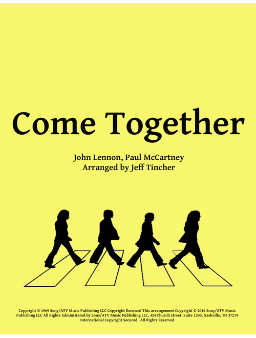 Come Together (Arr. Jeff Tincher) - The Beatles (Piano Vocal)