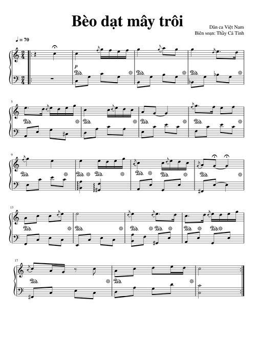 Bèo dạt mây trôi