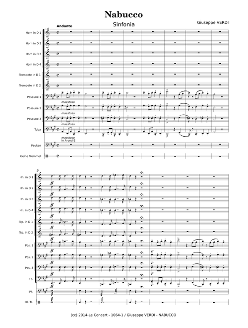 Nabucco Ouverture – Giuseppe Verdi