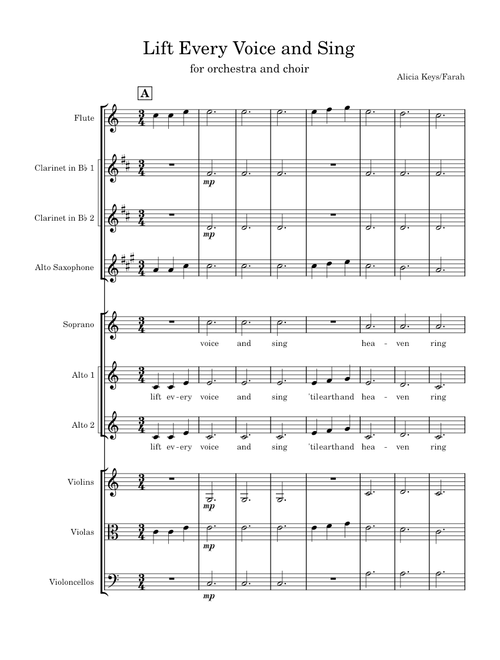 Lift Every Voice And Sing – D. B. Towner