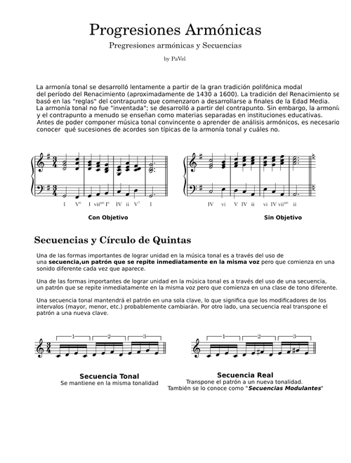 Progresión Armónica