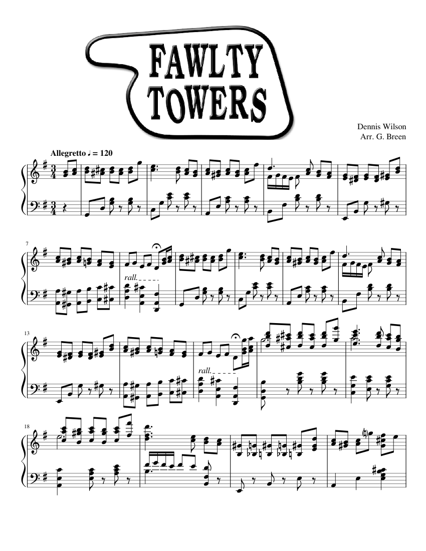 tower unite piano music