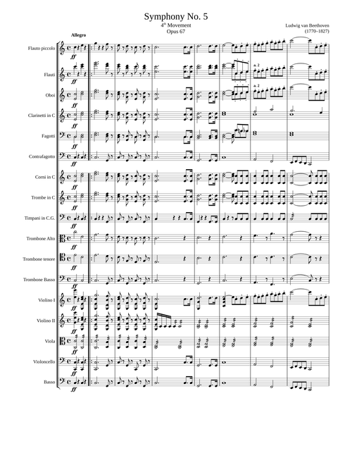 Symphony No. 5, 4th Movement