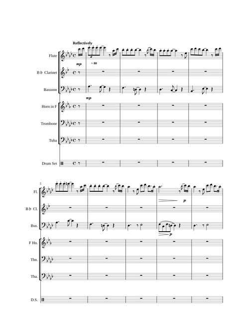 DELTARUNE - "Friendship" (Septet Arrangement)