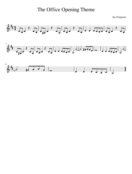 The Office Opening Theme