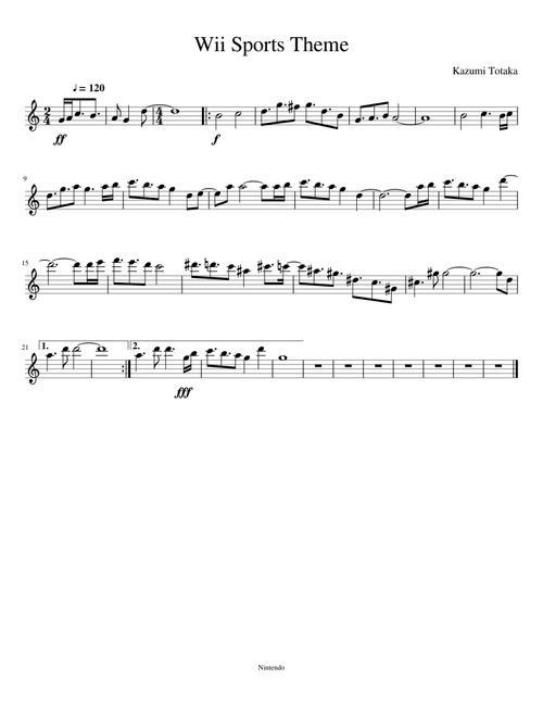 Wii Sports Theme