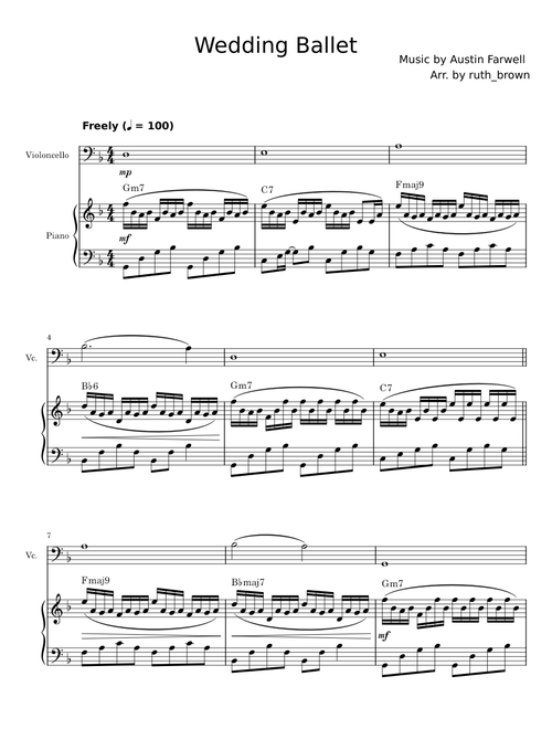 Wedding Ballet – Austin Farwell