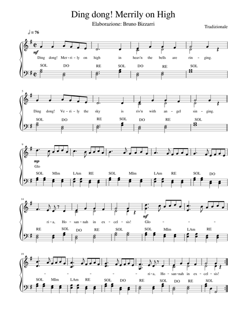 Ding Dong! Merrily On High! – Misc Traditional