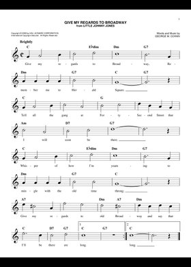 Give My Regards To Broadway Por G.M. Cohan - Partituras On MúsicaNeo - View #10