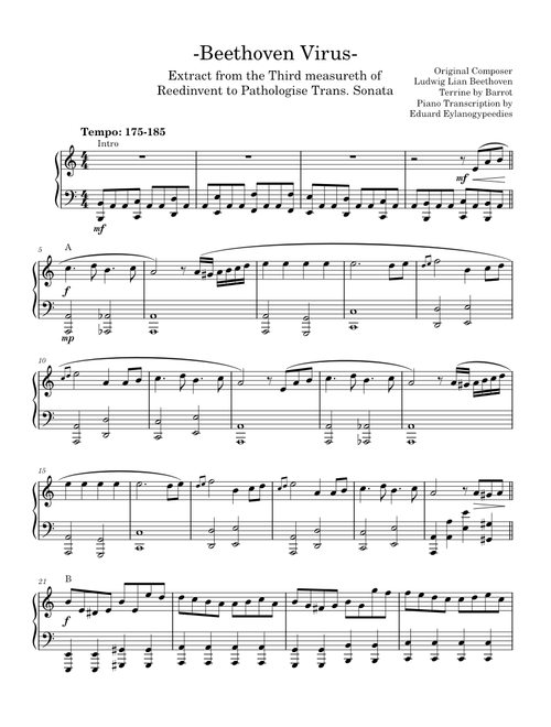 Bethoveen Virus  – Ludwig van Beethoven