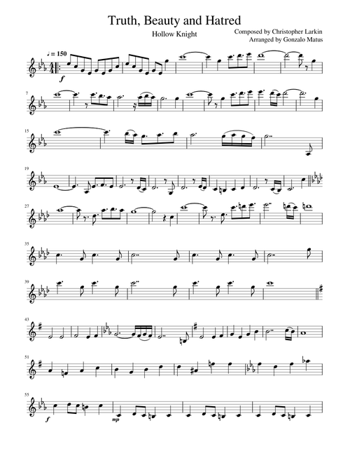 Truth, Beauty and Hatred - Violin Solo