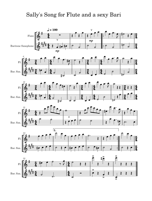 Sally's Song – Danny Elfman Sally's_Song_for_Flute_and_a_sexy_Bari