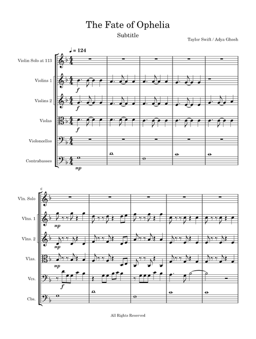 The Fate of Ophelia – Taylor Swift