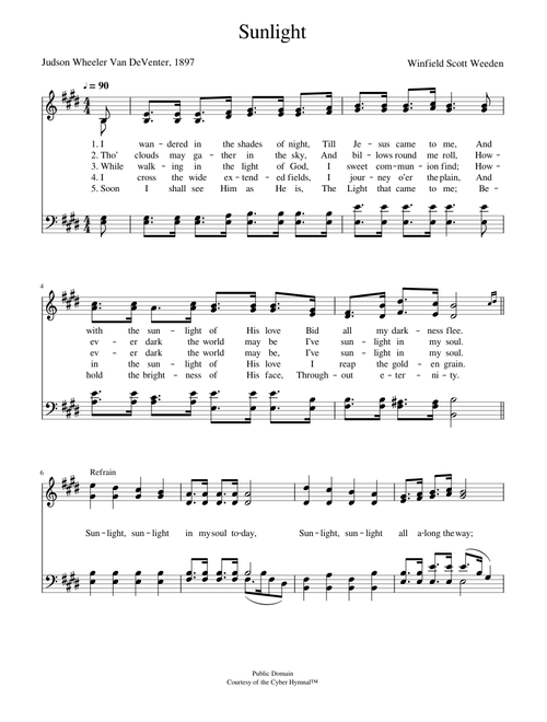 Sunlight - Winfield S. Weeden