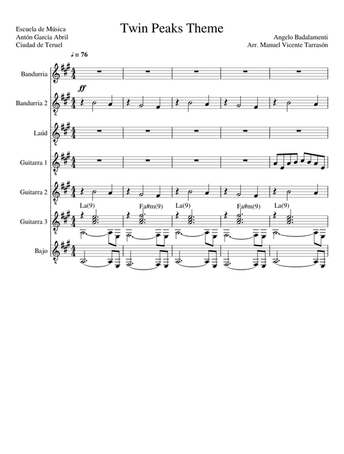 Twin Peaks Theme