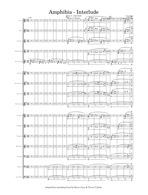 Marcy's Theme – T.J. Hill Amphibia - Epic Orchestral Medley [Interlude] Marcy's Theme - T.J. Hill, Carl Abelgas (Kāru)