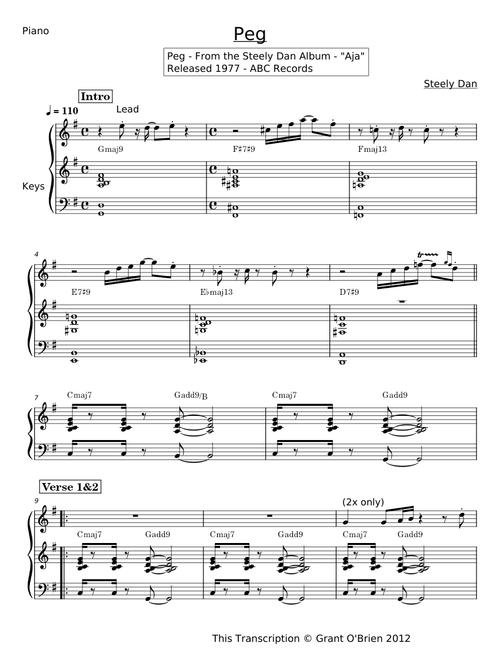 Peg - Steely Dan