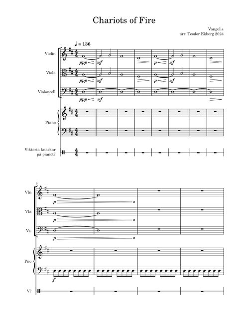Chariots of Fire – Vangelis