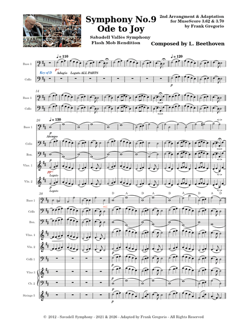 Symphony No.9 Ode to Joy, Flash Mob Rendition