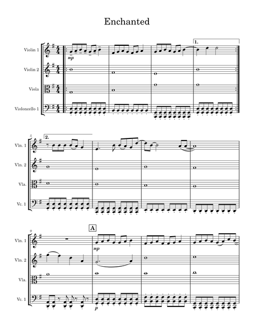 Enchanted - taylor swift