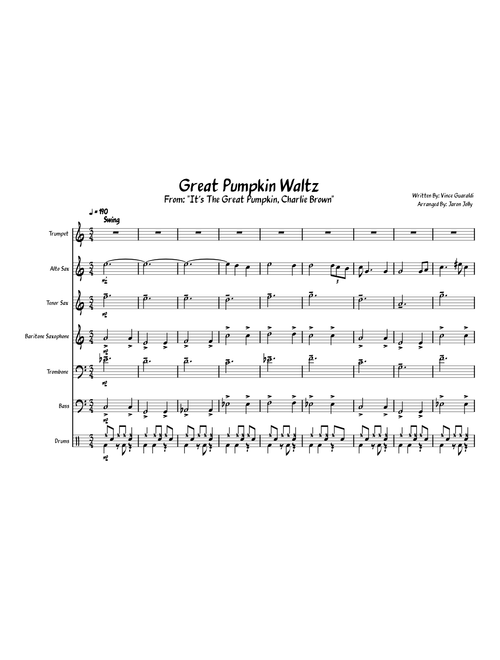 The Great Pumpkin Waltz – Vince Guaraldi