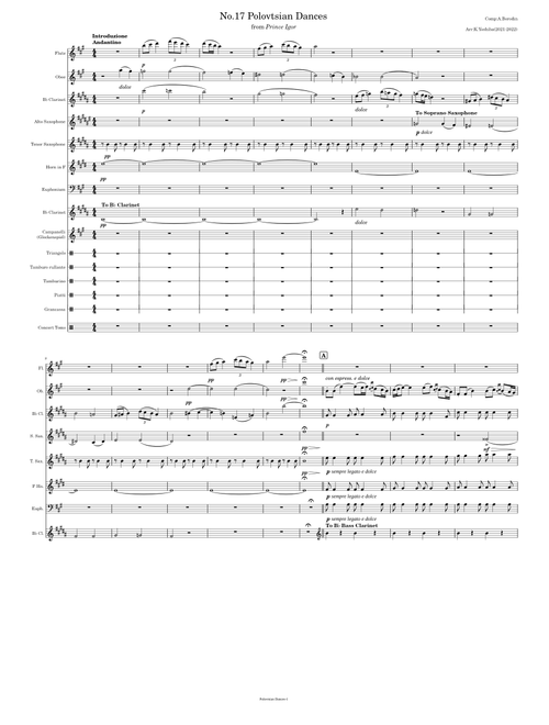 No.17 Polovtsian Dances from Prince Igor