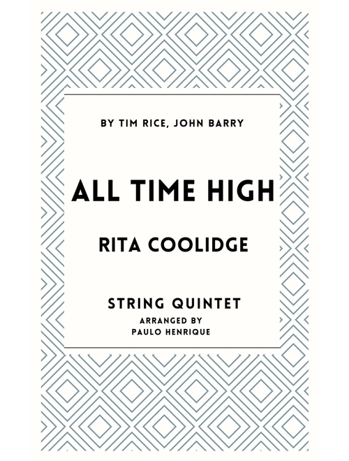 All Time High (Arr. Paulo Henrique) - Rita Coolidge (String Ensemble)