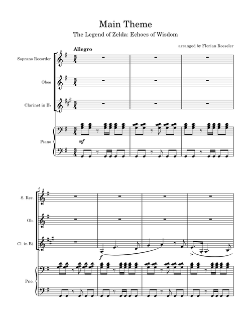 Main Theme - The Legend of Zelda: Echoes of Wisdom