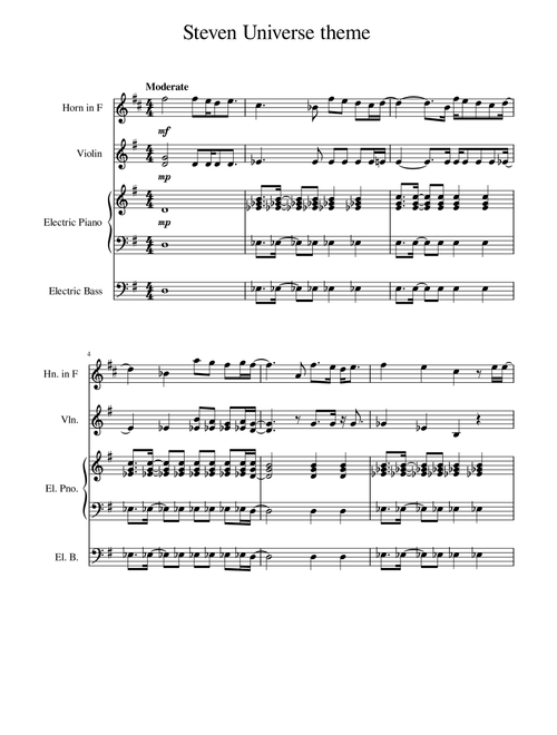 We Are The Crystal Gems (Arr. Scott Taylor) - Steven Universe (Small Ensemble)