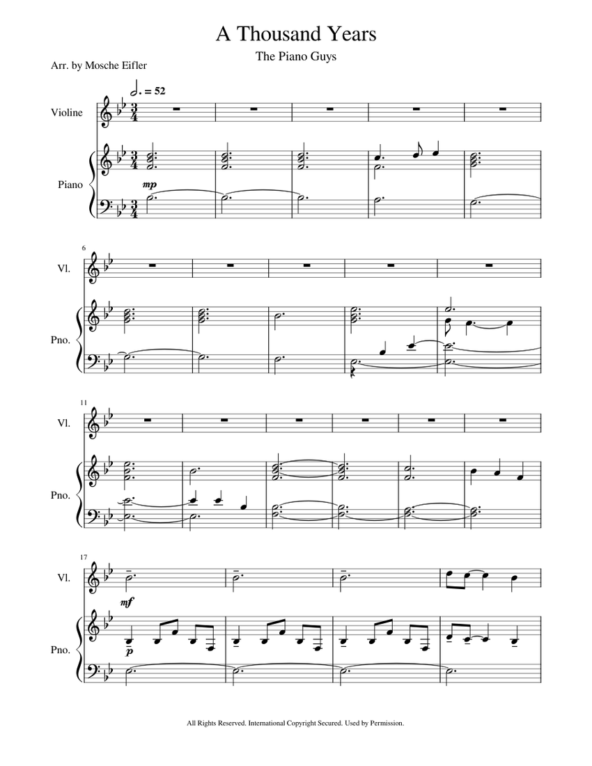 The Musical Arrangement Explained