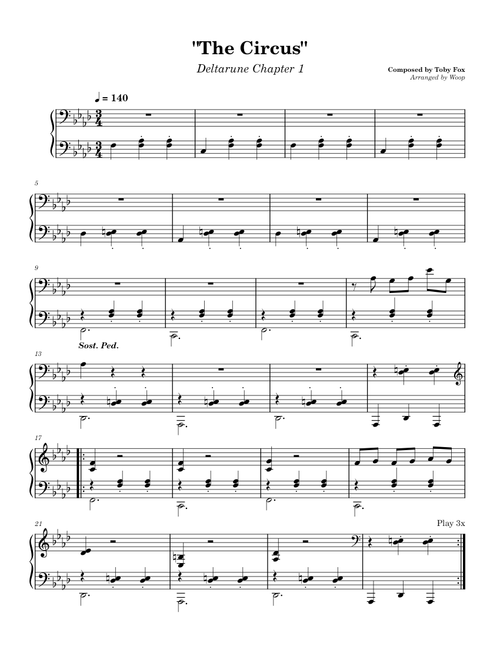 The Circus – Deltarune Chapter 1