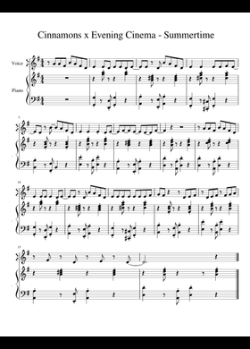 Cinnamons × Evening Cinema - Summer Time Buy Cinnamons | Evening Cinema - Summertime Vinyl | Sound Shelter