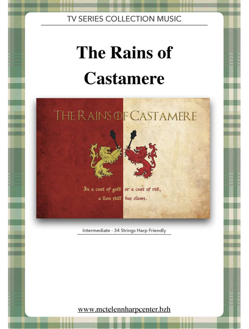 The Rains Of Castamere (Arr. Eve McTelenn) - Various (Harp)