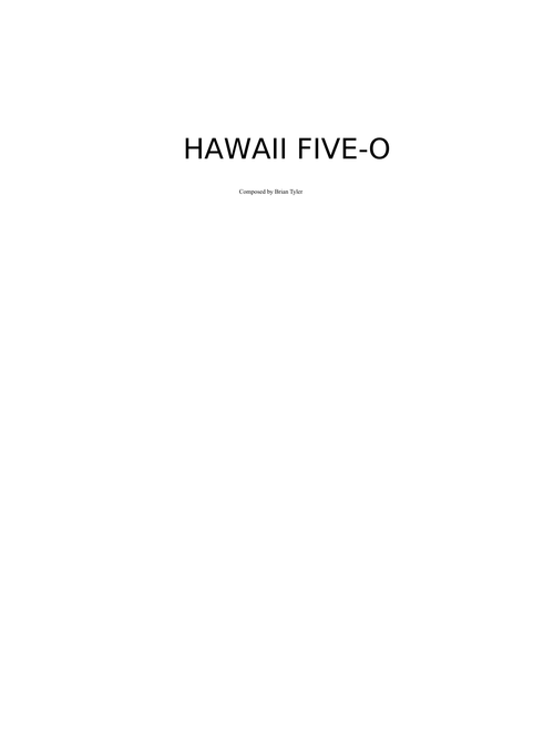 Hawaii Five-0
